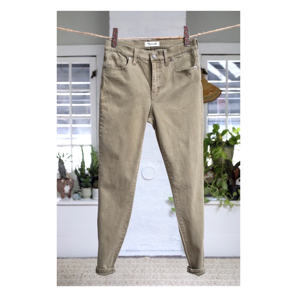 Madewell 9” HR Skinny Garment Dyed Edition - Picture 2 of 7